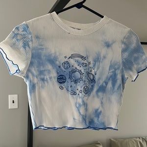 cropped tee from romwe